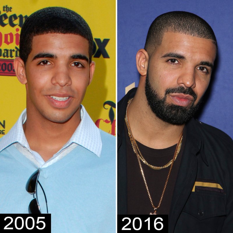 Drake then now