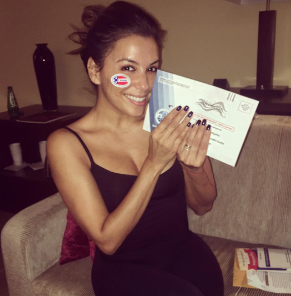 Eva longoria vote