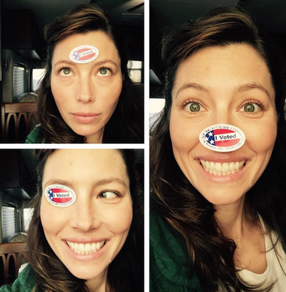 Jessica biel vote
