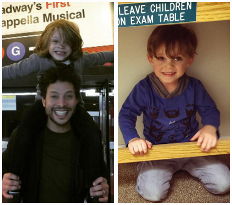 Justin guarini kids