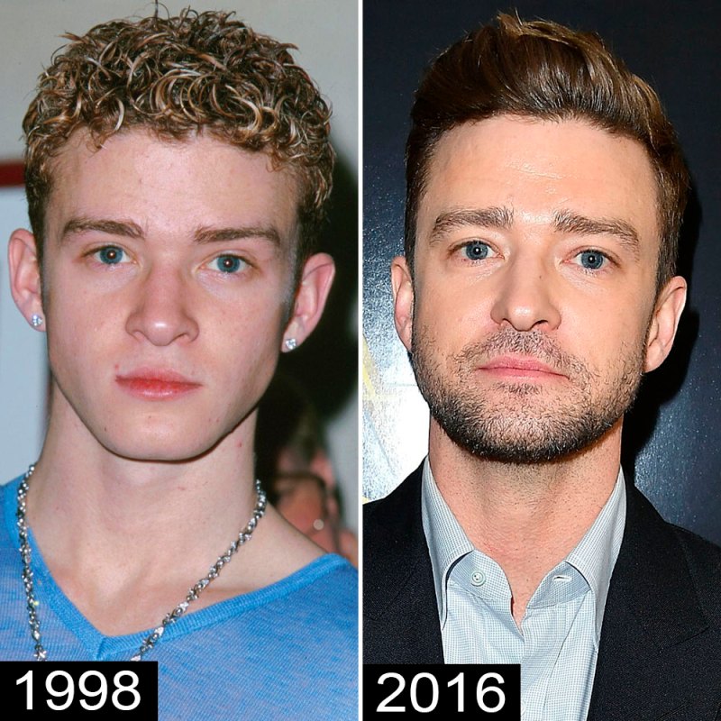 Justin timberlake then now
