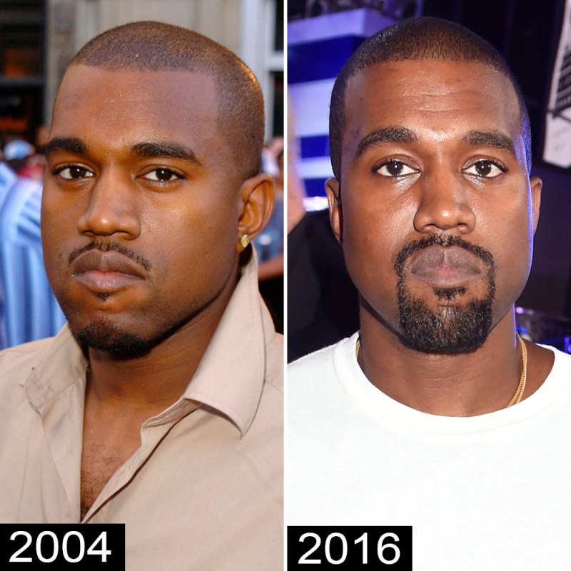 Kanye west then now