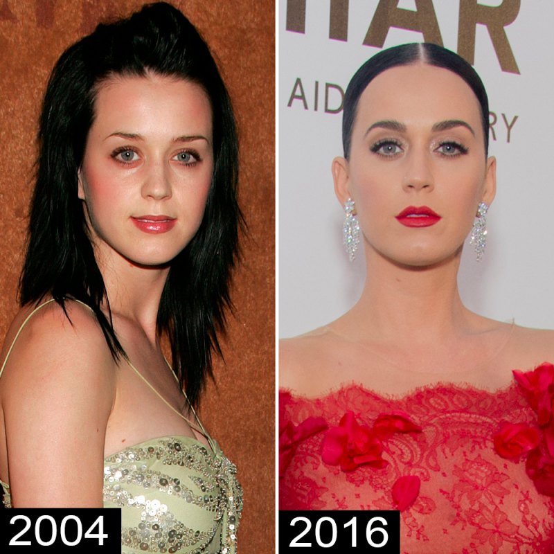 Katy perry then now