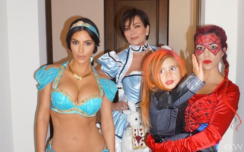 Kim kardashian halloween pics 7
