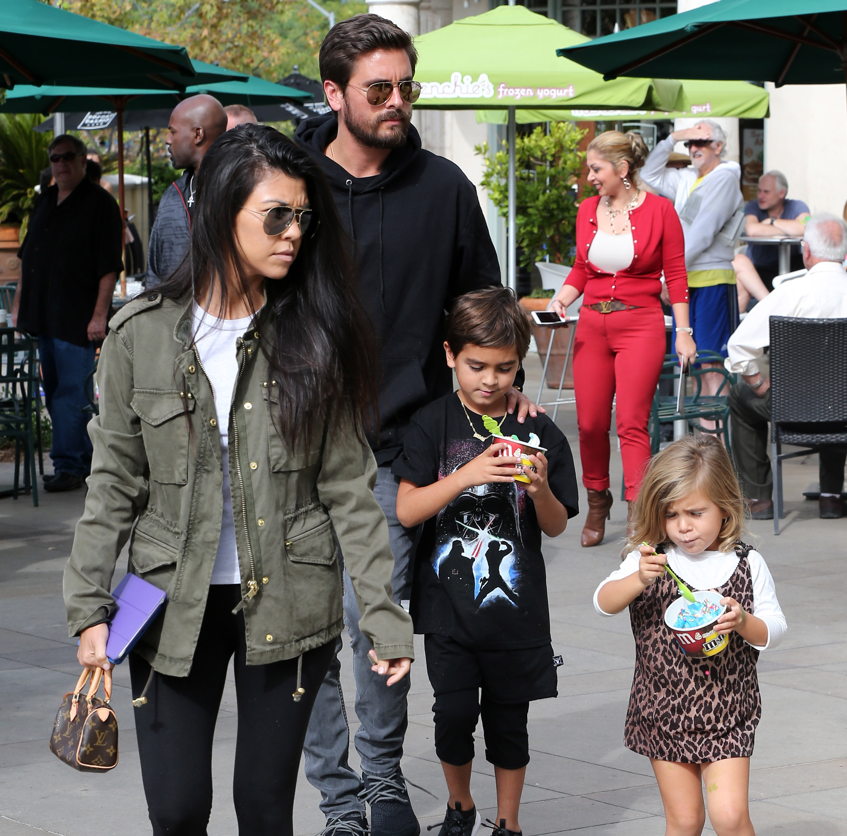 kourtney kardashian scott disick kids splash