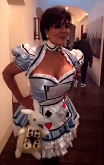 Kris jenner halloween