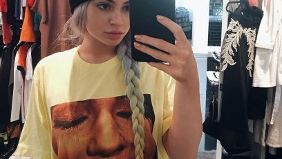Kylie jenner face shirt