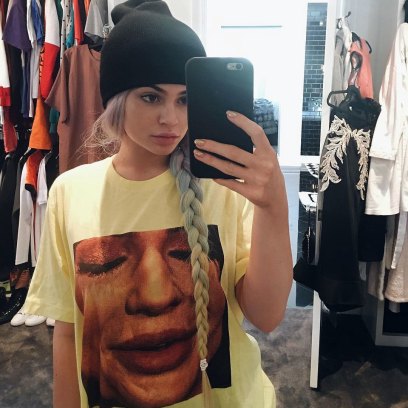Kylie jenner face shirt