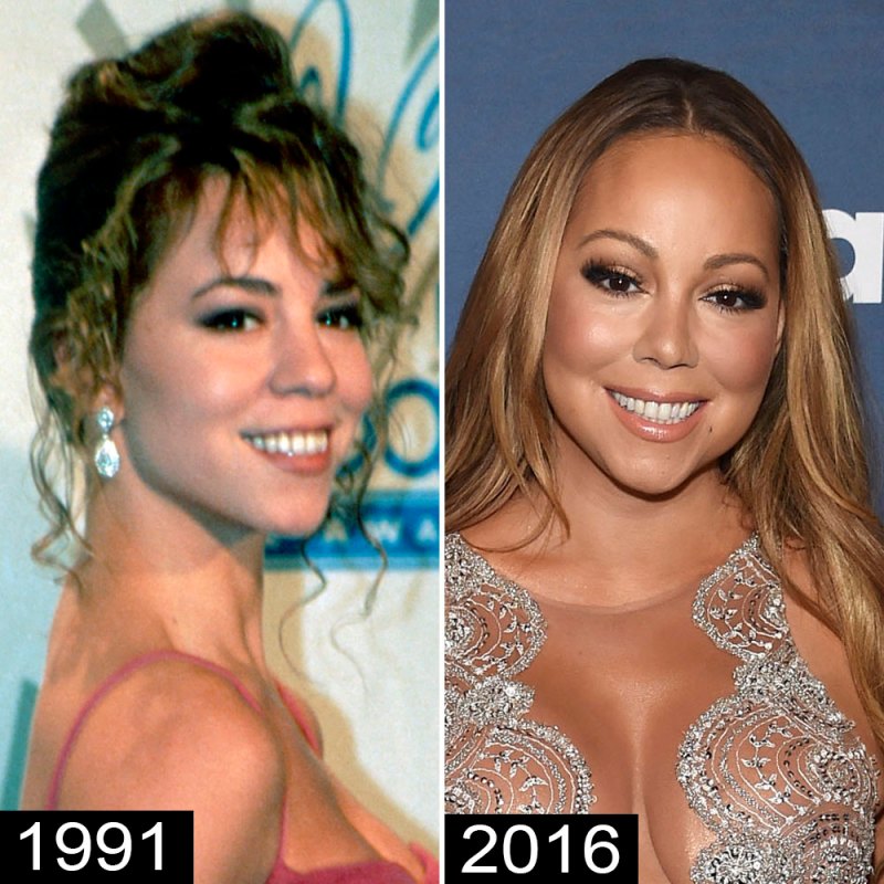 Mariah carey then now
