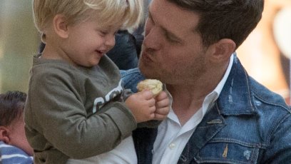 Michael buble cancer son