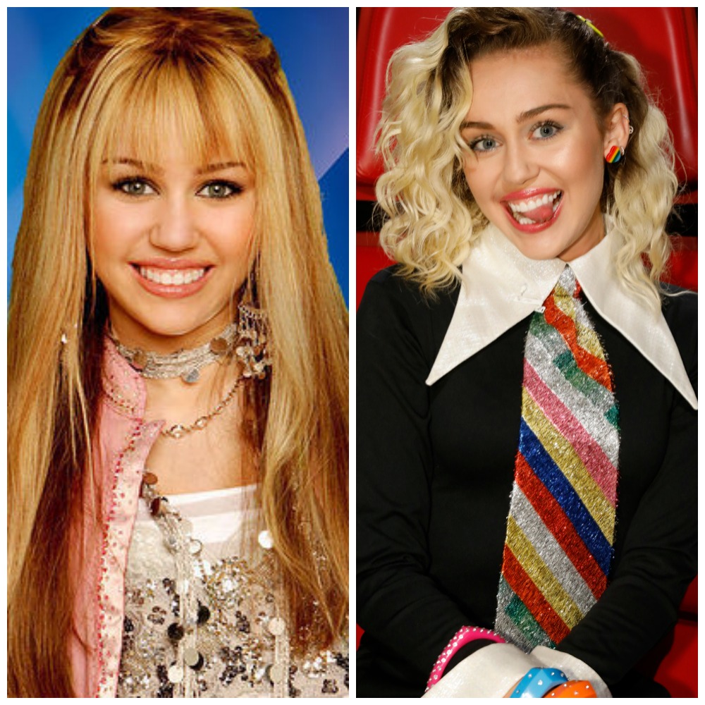 Miley cyrus then now 21