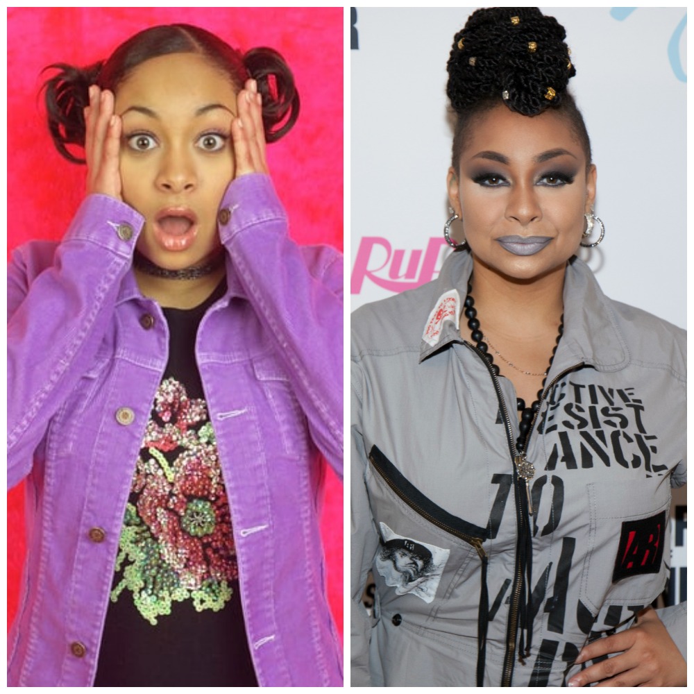 Raven symone then now