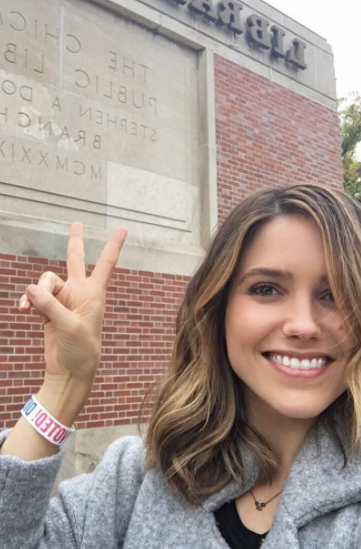 Sophia bush vote
