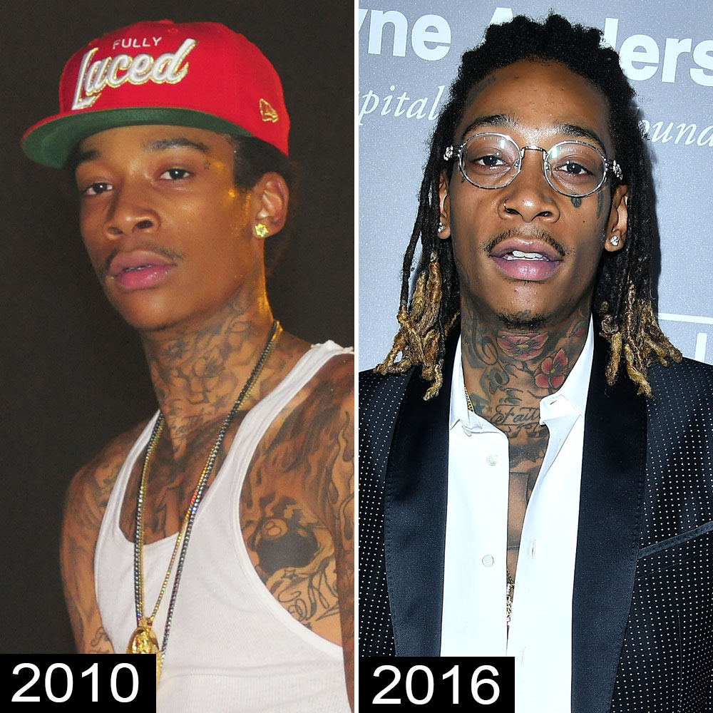 Wiz khalifa then now
