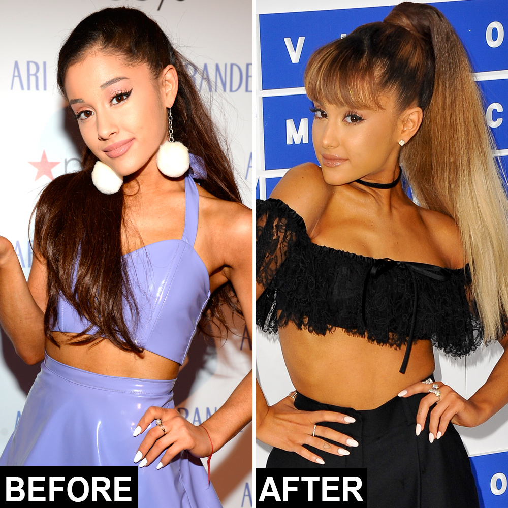 Ariana grande transformation