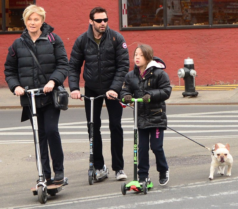 Hugh jackman adopted