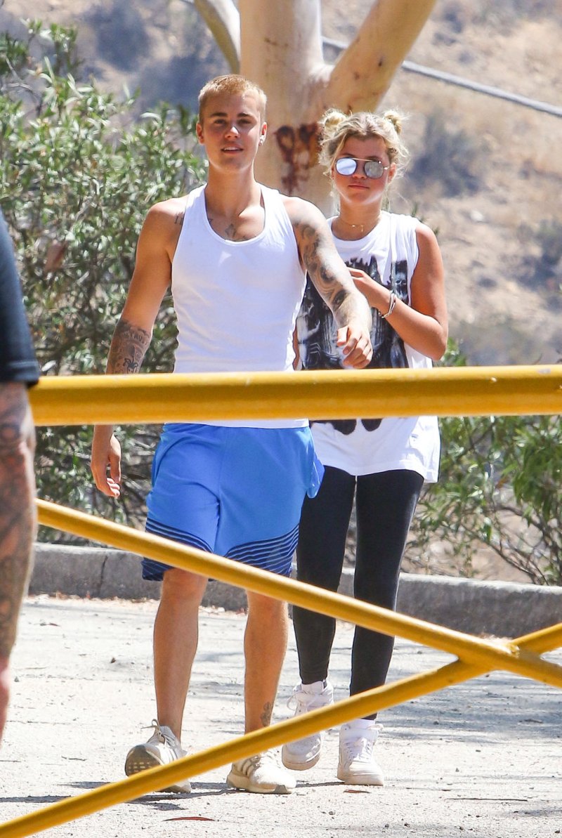 Justin bieber sofia richie