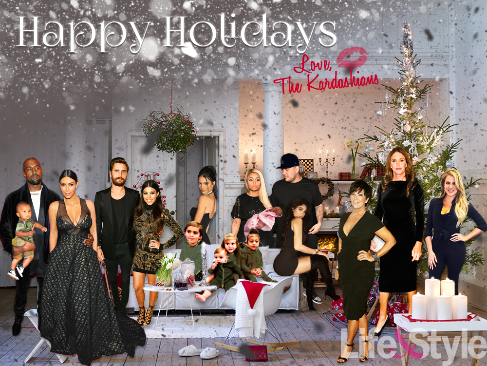 Kardashians christmas card 2016 ls 2