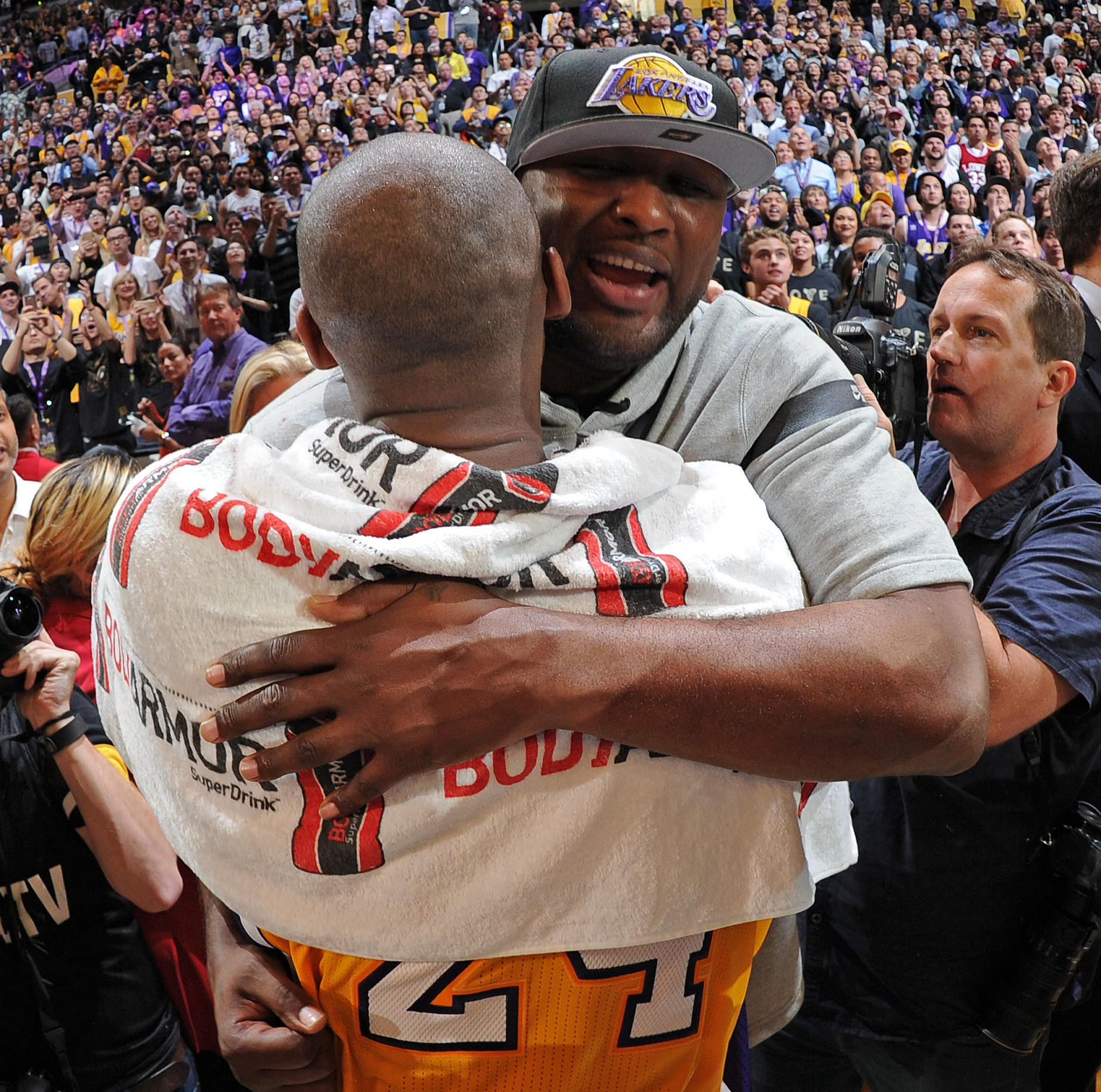 lamar odom kobe bryant getty images
