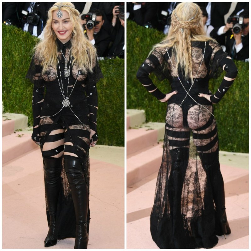 Madonna met gala