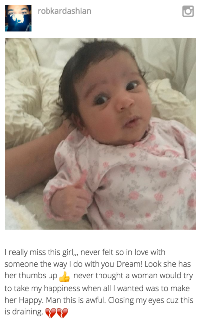 dream kardashian instagram