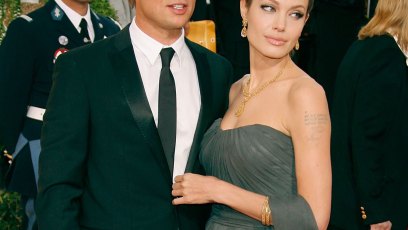 Angelina jolie brad pitt golden globes