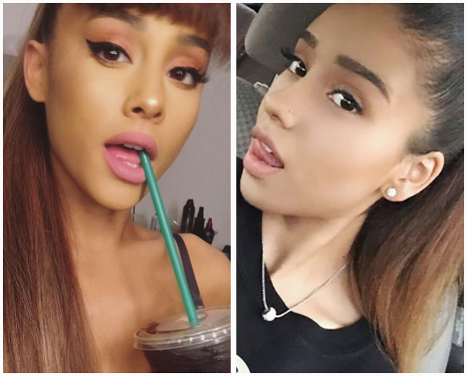 Porn Of Ariana Grande - Ariana Grande Found Her Instagram Twin â€” and Their Resemblance is Creeping  Us Out!