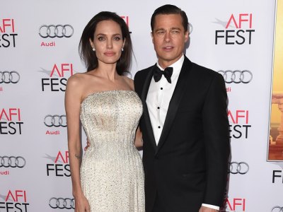 brad pitt and angelina jolie getty images