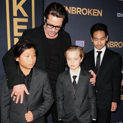 brad pitt kids getty images brad pitt kids getty images