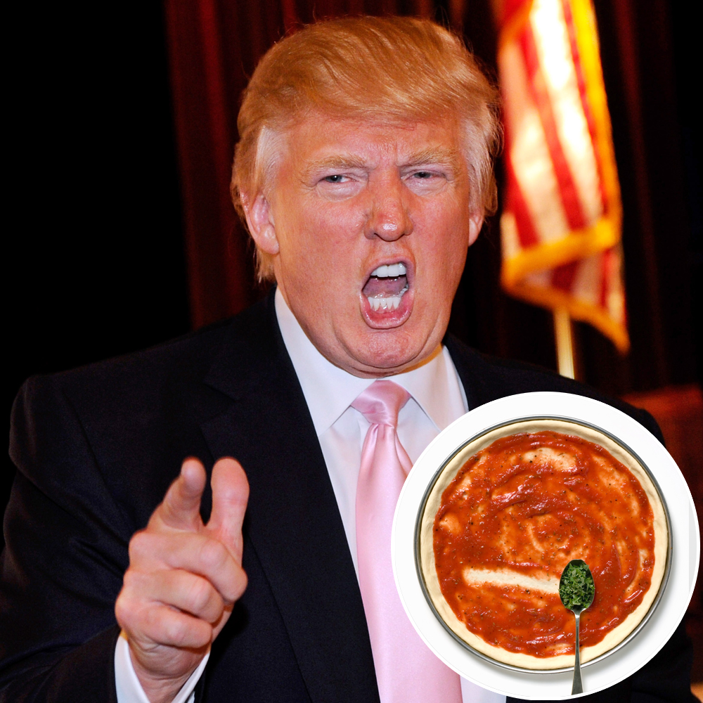 Donald trump pizza dough