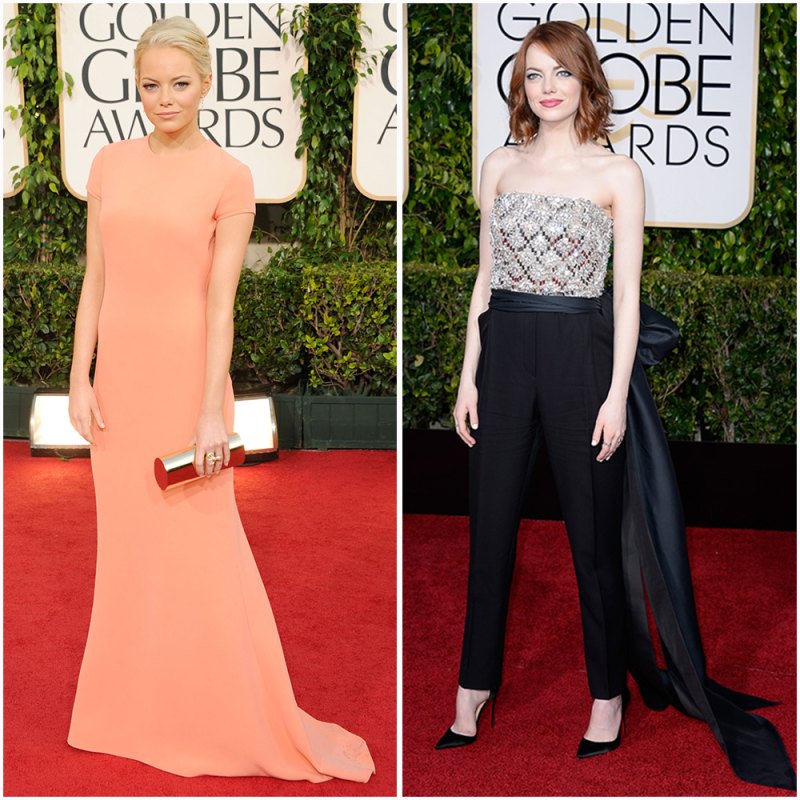 Emma stone golden globes