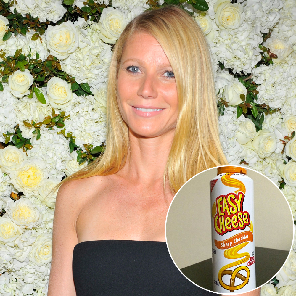 Gwyneth paltrow canned cheese