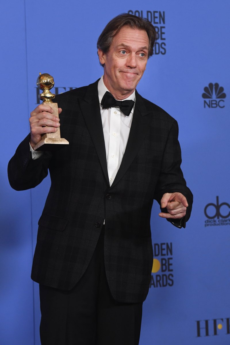 Hugh laurie golden globes