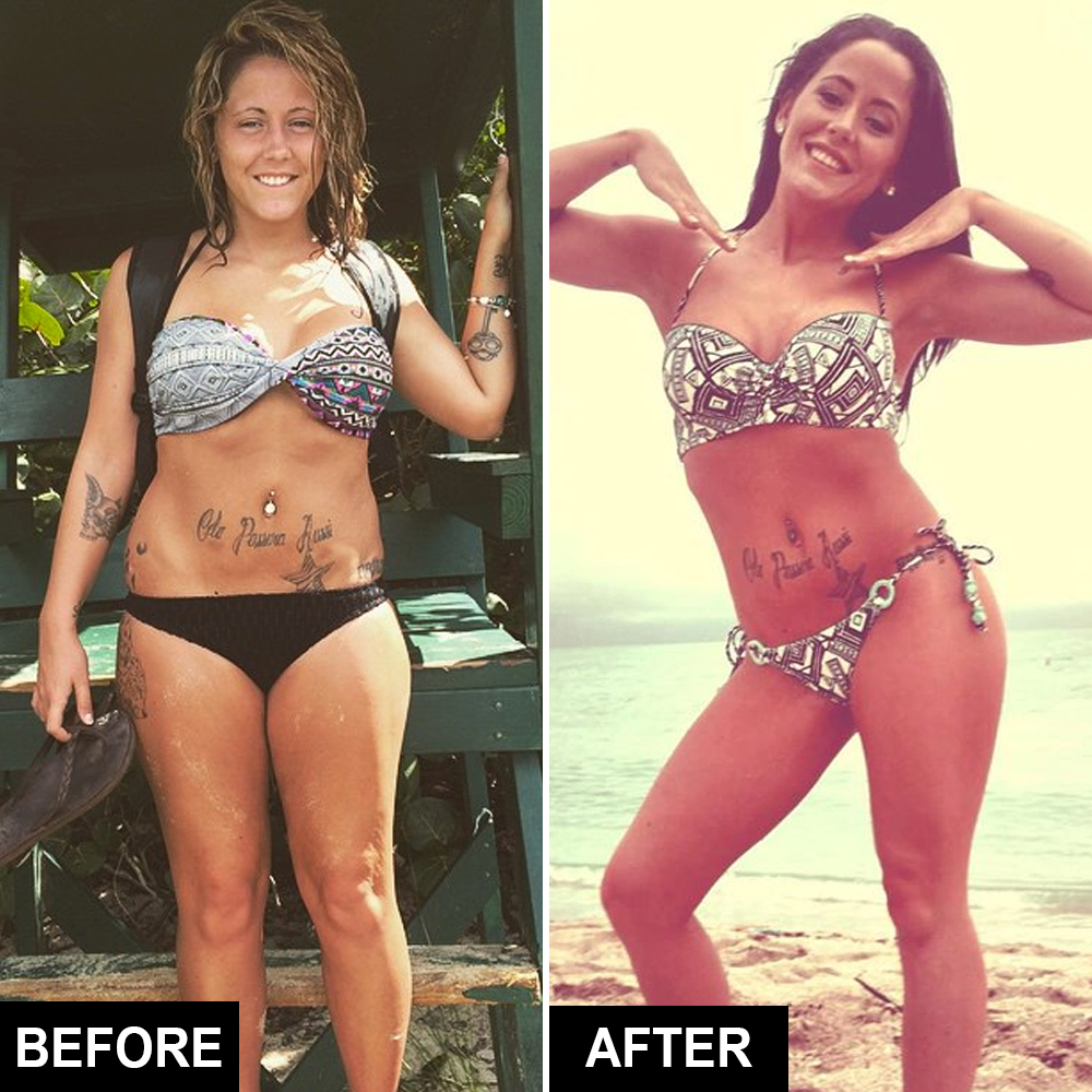 Jenelle evans waist training