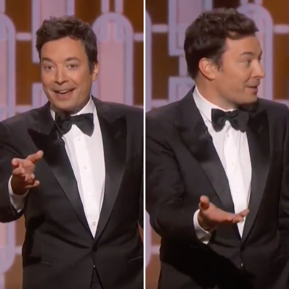 Jimmy fallon teleprompter golden globes