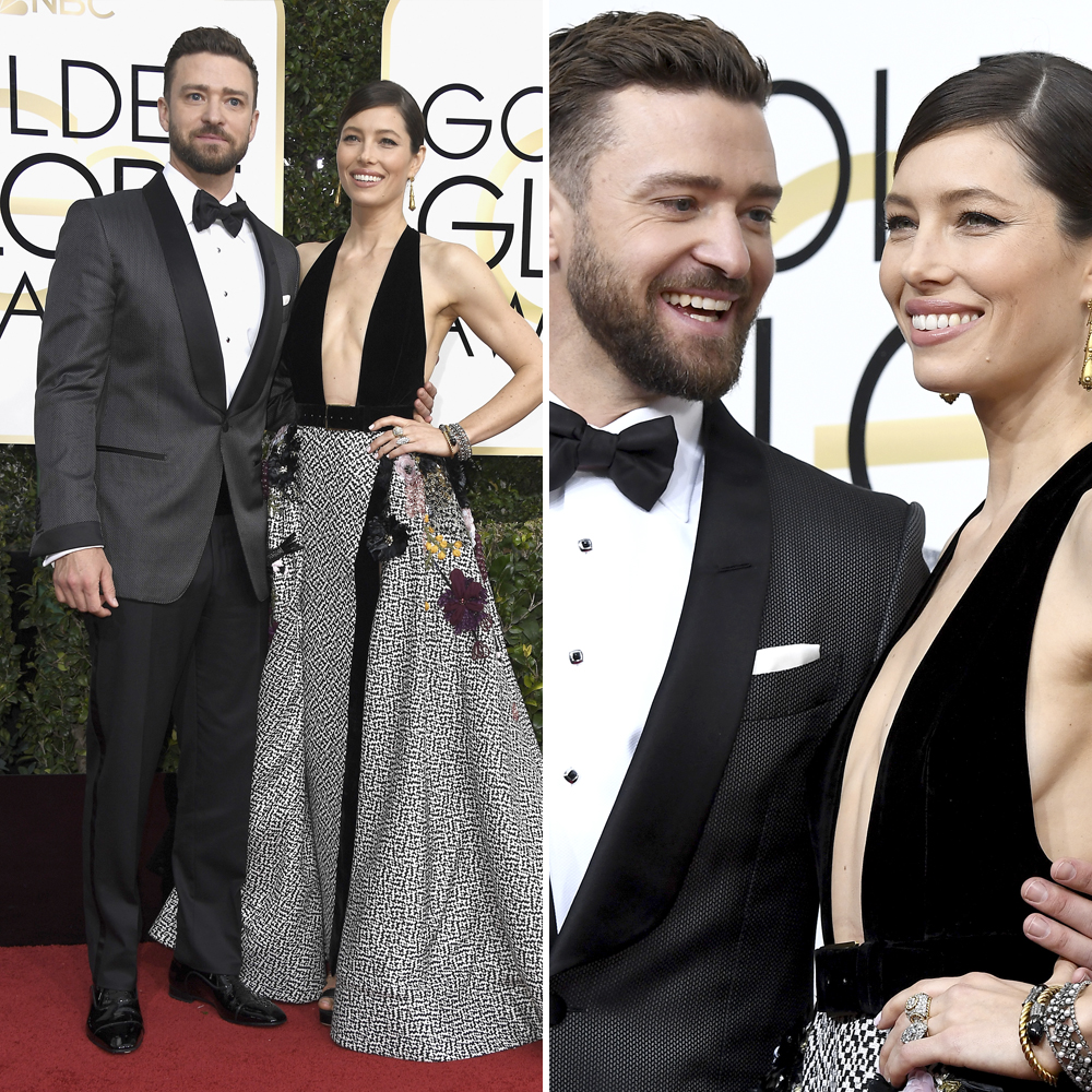 Justin timberlake jessica biel golden globes