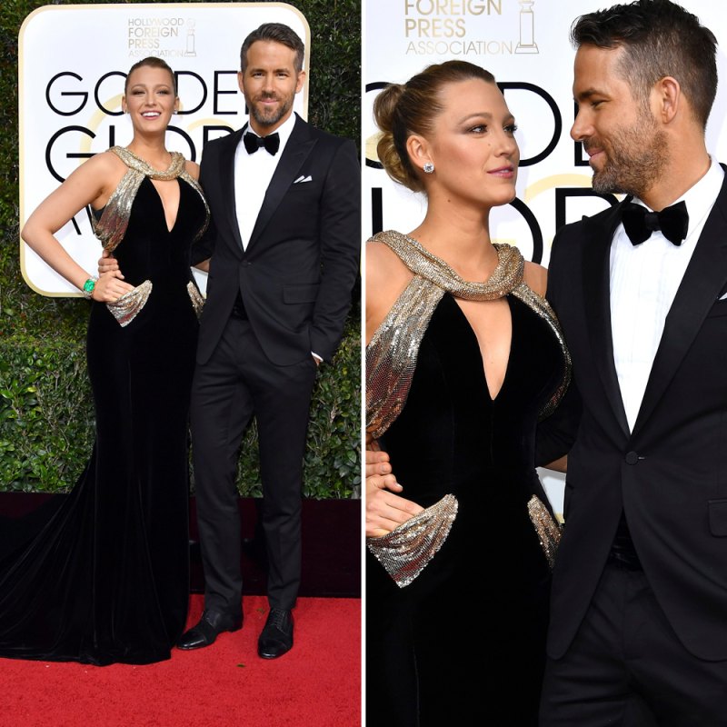 Ryan reynolds blake lively golden globes