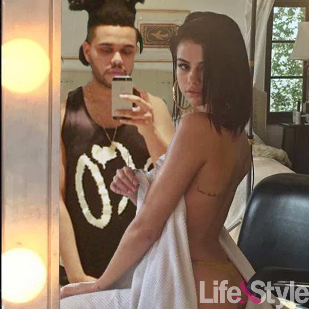 1000px x 1000px - The Weeknd Sleeps Over Selena Gomez's House â€” Gets His Sweater Back!