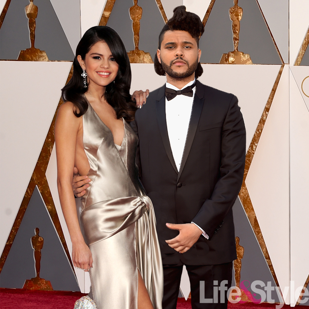 Selena gomez weeknd red carpet