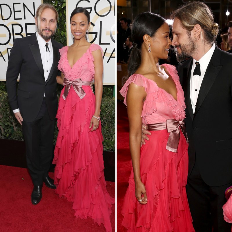 Zoe saldana marco saldana golden globes