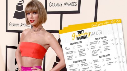Grammys 2017 ballot header