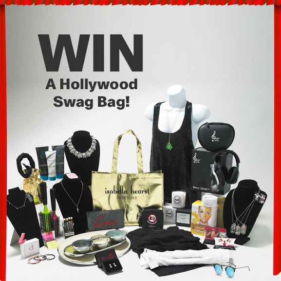 Hollywood swag bag giveaway social