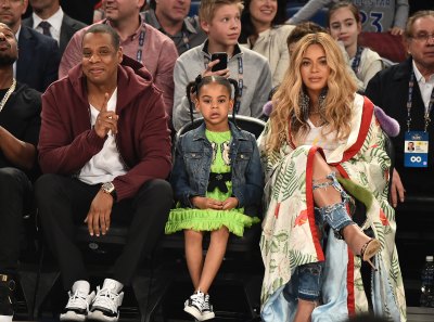 jay-z, blue ivy, beyonc&eacute; getty images