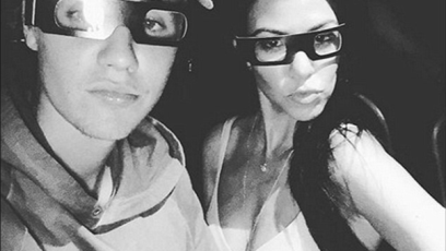 Justin bieber kourtney kardashian