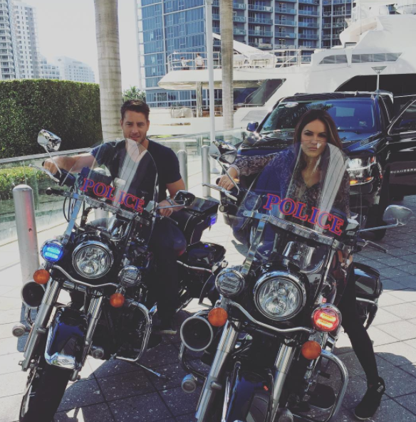 Justin hartley chrishell stause 11