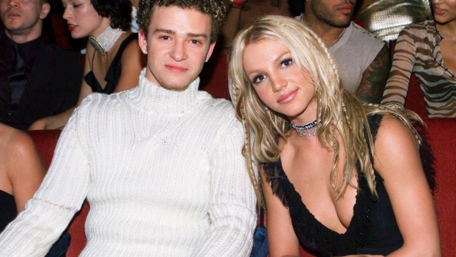 Britney Spears and Justin Timberlake show some PDA
