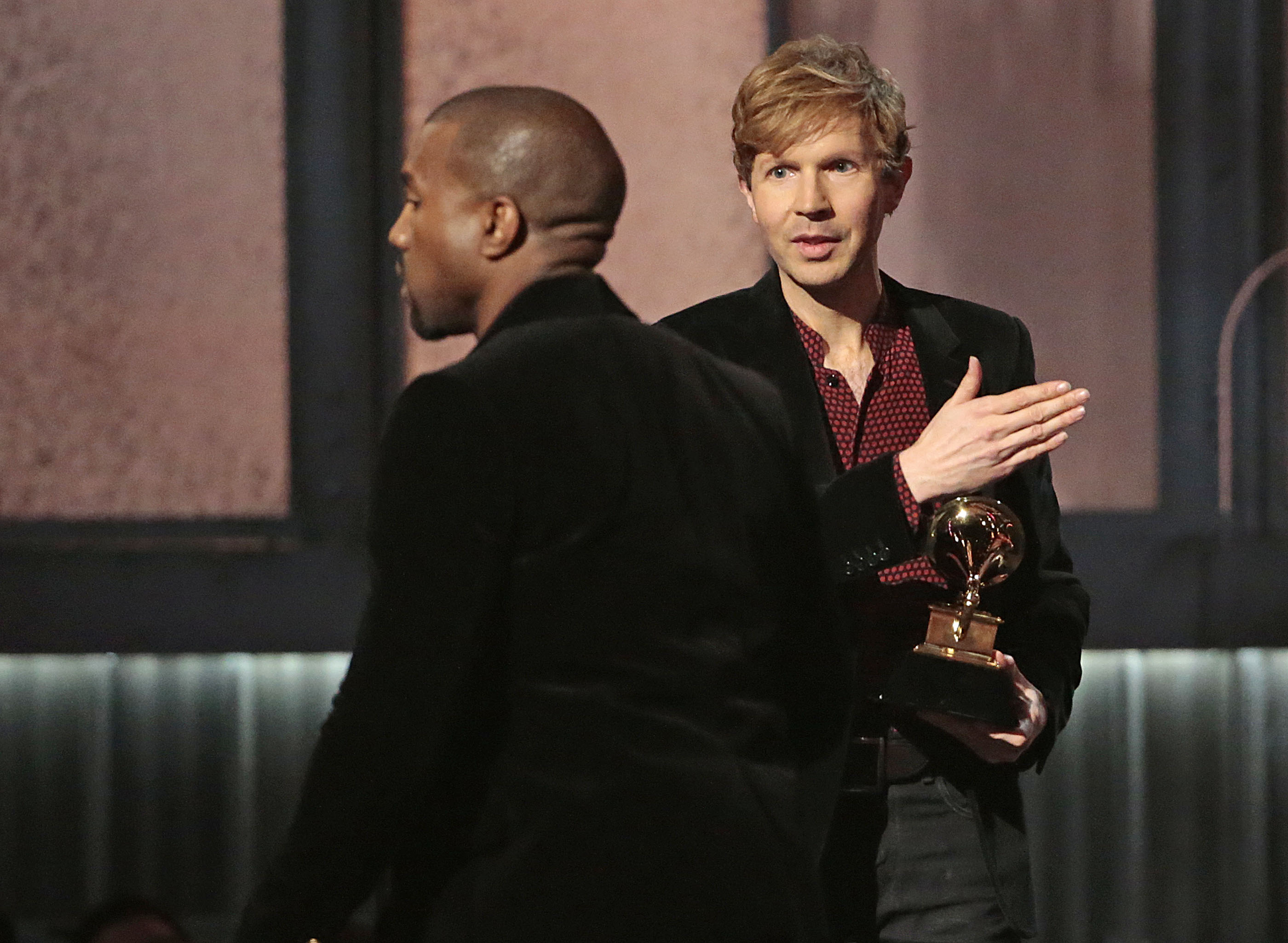 Kanye west interrupts beck