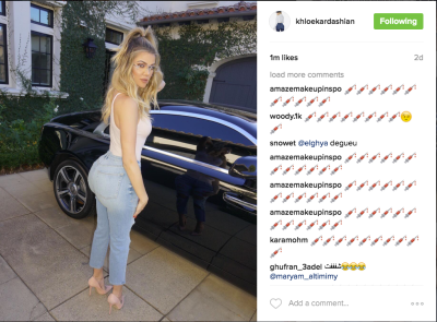 khloe kardashian instagran