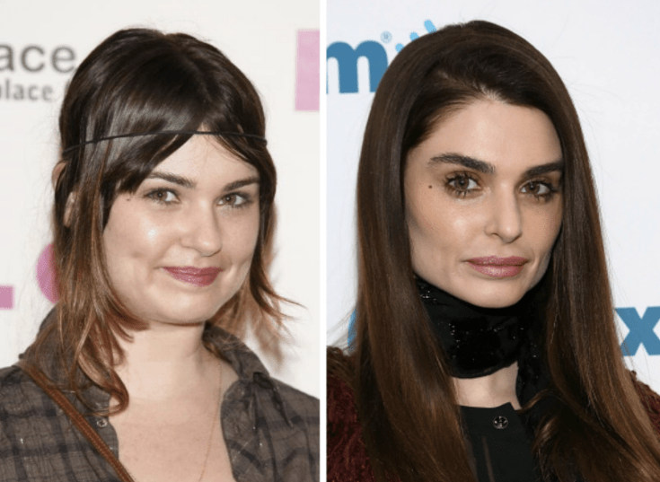 Aimee osbourne family then and now