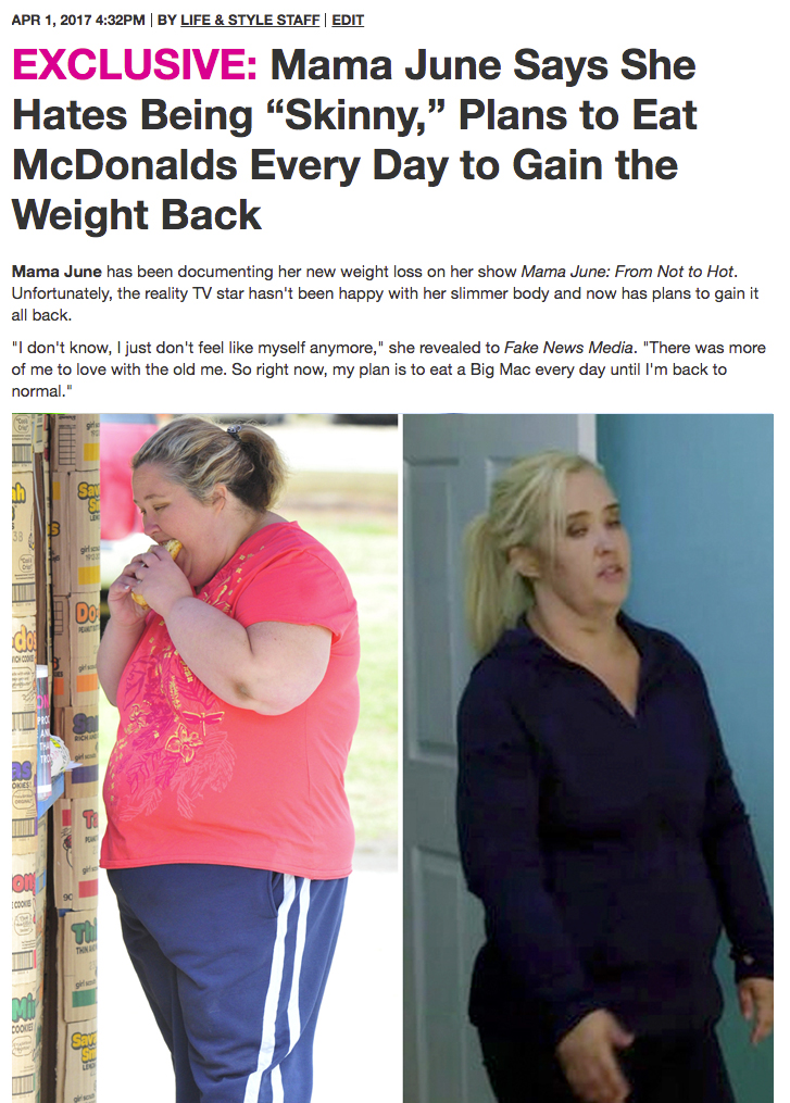 April fools mama june